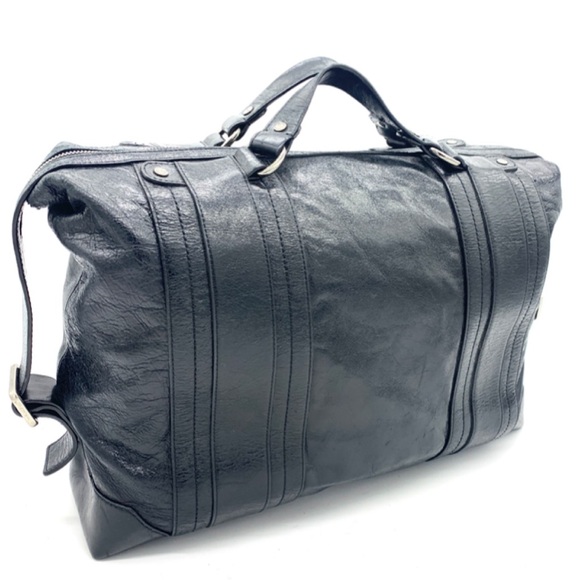 Authentic Givenchy Travel Duffle Laptop Leather Bag - Picture 2 of 12